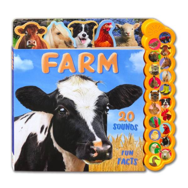 Farm - 20 Sounds & Fun Facts Board Book
