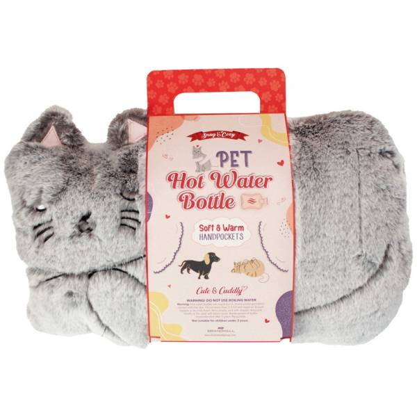Pet Snug Hot Water Bottle With Hand Pockets