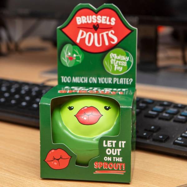 Brussels Pouts Stress Toy