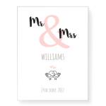 Love Birds 12 x 16 Stretched Canvas