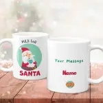 Milk For Santa - Personalised Mug