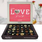 Any Photo And Message Love Personalised Chocolate Box 270g