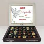 Name's Confirmation Dove - Personalised Chocolate Box 270g