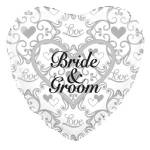 Bride & Groom Balloon in a Box