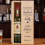 Husband Daddy Father's Day Whiskey - Personalised Wooden Box