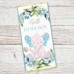 Hello Baby Boy Chocolate Bar 90g