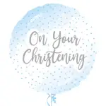 On Your Christening Blue Balloon in a Box