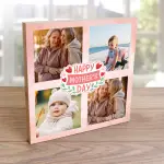 Happy Mother's Day 4 Photos - Wooden Photo Blocks