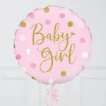 Sparkling Baby Girl Balloon in a Box
