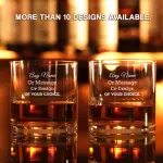 Personalised Set of Two Crystal Whiskey Glasses - Tipperary Crystal Eternity