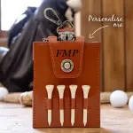 Golfer's Hip Flask Gift Set - Personalised
