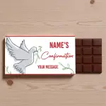Name's Confirmation Dove Personalised Chocolate Bar 90g