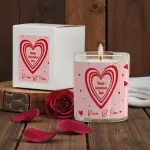 Happy Valentine’s Day – Personalised Scented Candle