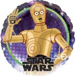 Star Wars C3P0 Balloon in a Box