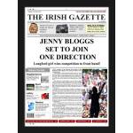 Girl to Join One Direction - Newspaper Spoof