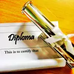 Silver Plated Certificate Holder - Engraved With Your Message
