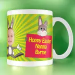 Hoppy Easter Personalised Photo Mug