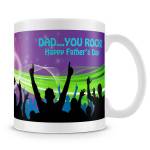 Dad...You Rock! Personalised Photo Mug