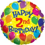 Happy 2nd Birthday Balloon in a Box