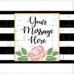 Bridesmaid Personalised Jigsaw