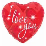 I Love You Sparkles Balloon in a Box