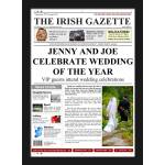 Wedding Newspaper Spoof