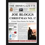 Christmas No. 1 Newspaper Spoof - Male