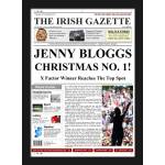 Christmas No. 1 Newspaper Spoof - Female