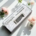 Silver Plated Birth Certificate Holder - Engraved With Your Message