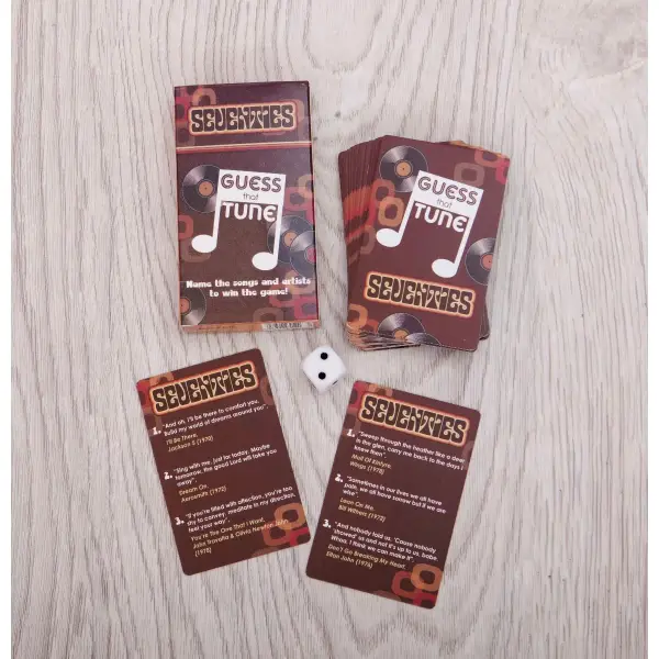 Seventies - Guess That Tune Card Game