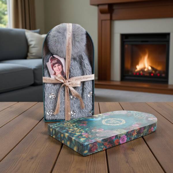 Luxury Diamante Hat In Gift Box