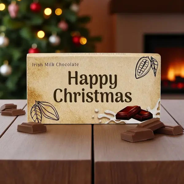 Happy Christmas - Irish Milk Chocolate Bar 90g