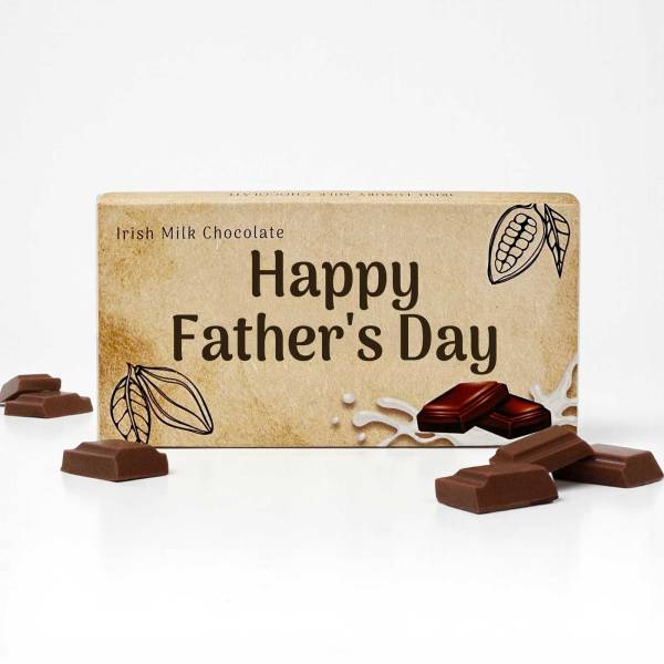 Happy Father's Day - Irish Milk Chocolate Bar 90g