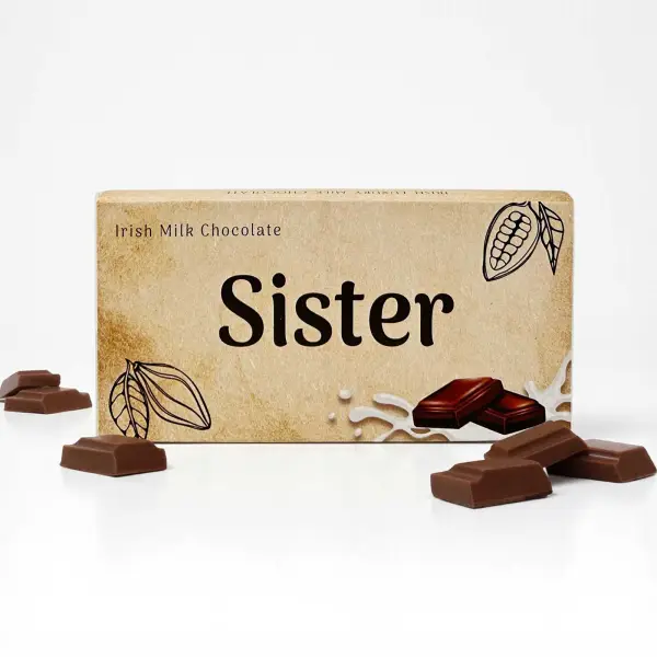 Sister - Irish Milk Chocolate Bar 90g