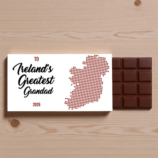 Ireland's Greatest Dad Chocolate Bar
