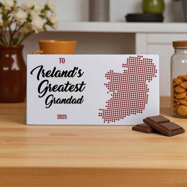 Ireland's Greatest Dad Chocolate Bar