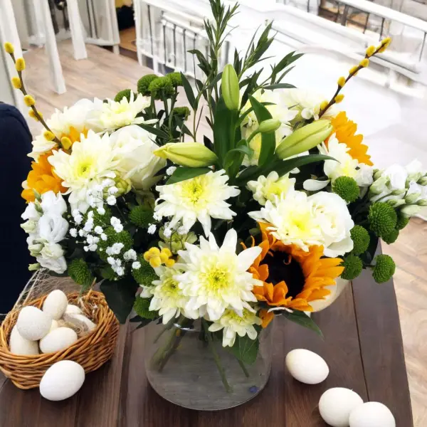 Premium Sunflower Fresh Flowers Bouquet