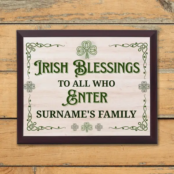 Irish Blessings to All Who Enter 