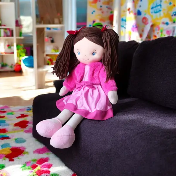 Soft Ragdoll With Fluffy Jacket