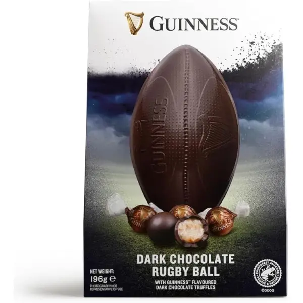 Guinness Rugby Ball Easter Egg 196g