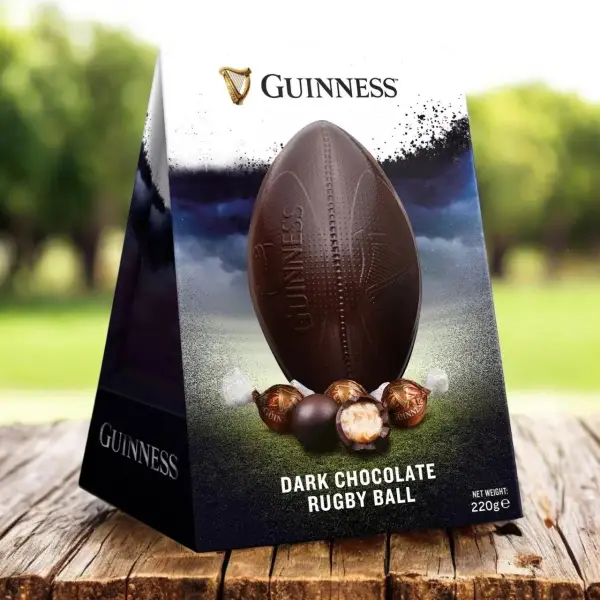 Guinness Rugby Ball Easter Egg 196g