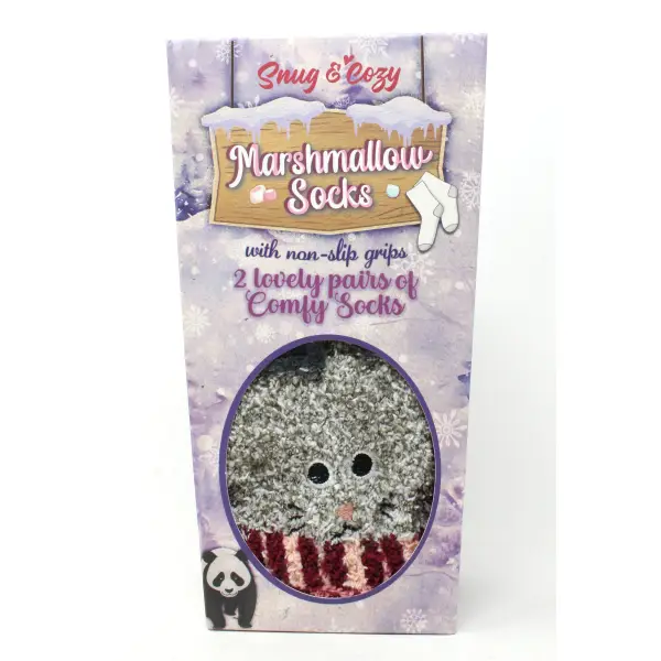 Marshmallow Animal Socks