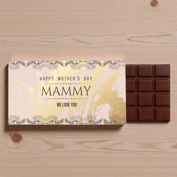 Happy Mother's Day Personalised Chocolate Bar 90g