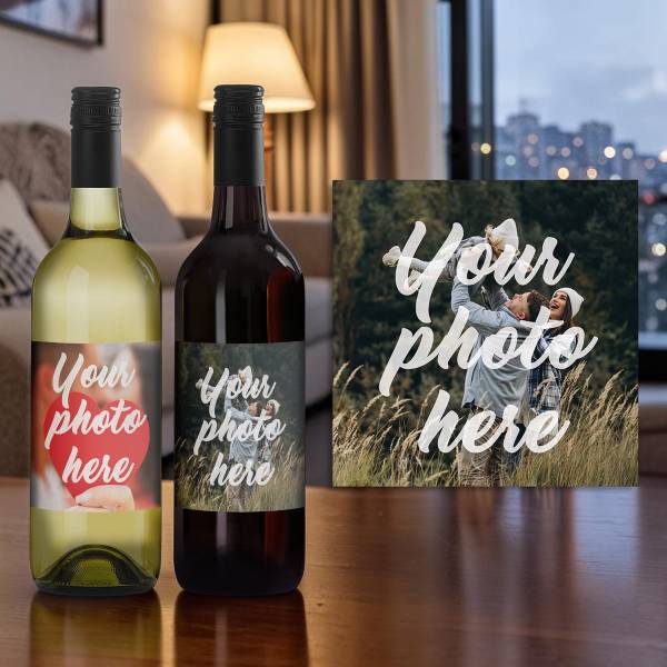 Any Photo - Personalised Wine