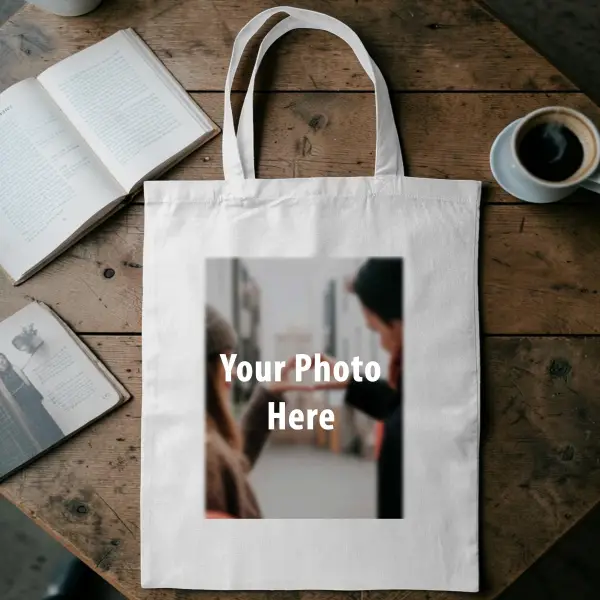 Any Photo Personalised Tote Bag