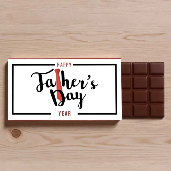 Happy Father's Day Chocolate Bar 90g