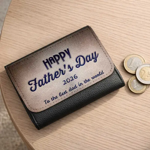 Happy Father's Day Personalised Wallet/Purse