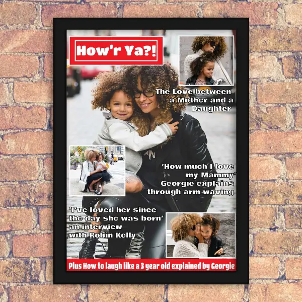 How'r Ya?! - Personalised Spoof Magazine Cover