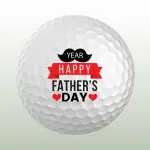 Happy Father's Day Personalised Golf Ball - Set of 3 Balls