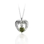 Maureen O'Hara Silver Claddagh Pendant